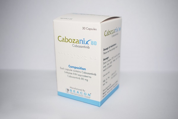卡博替尼(CABOZANTINIB)和一些常见抗癌药物的疗效比较。